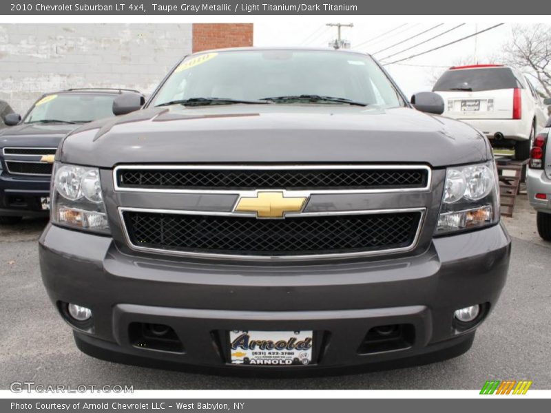 Taupe Gray Metallic / Light Titanium/Dark Titanium 2010 Chevrolet Suburban LT 4x4