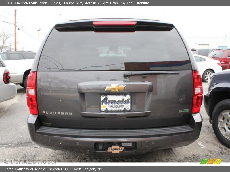 Taupe Gray Metallic / Light Titanium/Dark Titanium 2010 Chevrolet Suburban LT 4x4