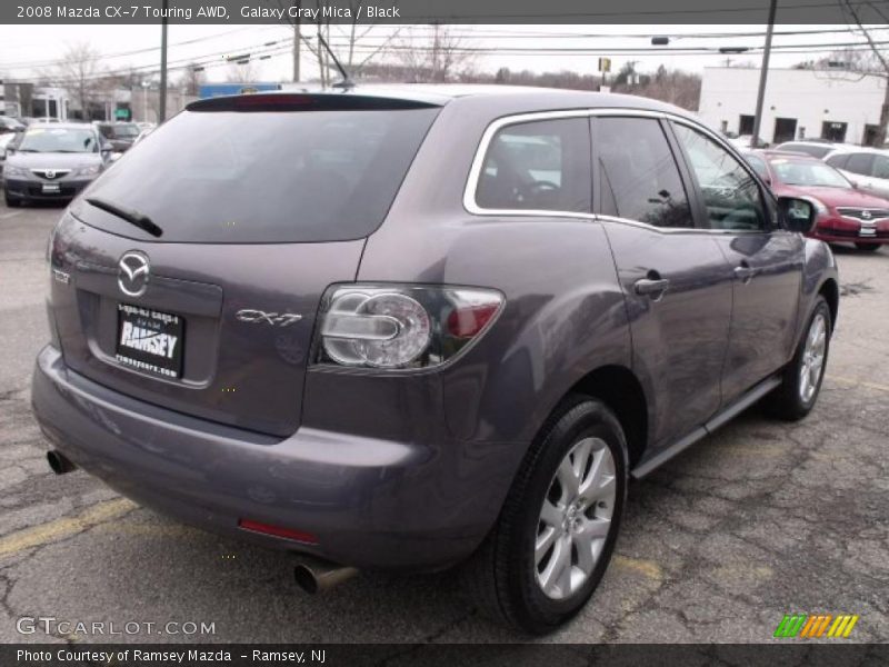 Galaxy Gray Mica / Black 2008 Mazda CX-7 Touring AWD