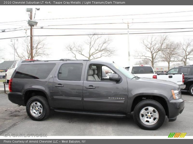 Taupe Gray Metallic / Light Titanium/Dark Titanium 2010 Chevrolet Suburban LT 4x4