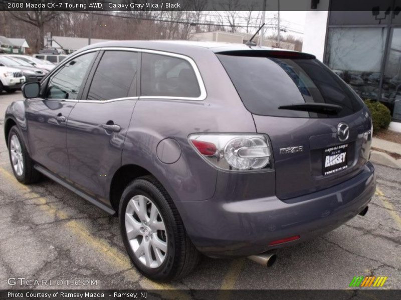 Galaxy Gray Mica / Black 2008 Mazda CX-7 Touring AWD