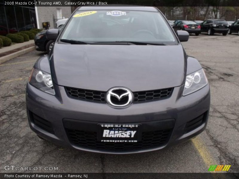 Galaxy Gray Mica / Black 2008 Mazda CX-7 Touring AWD