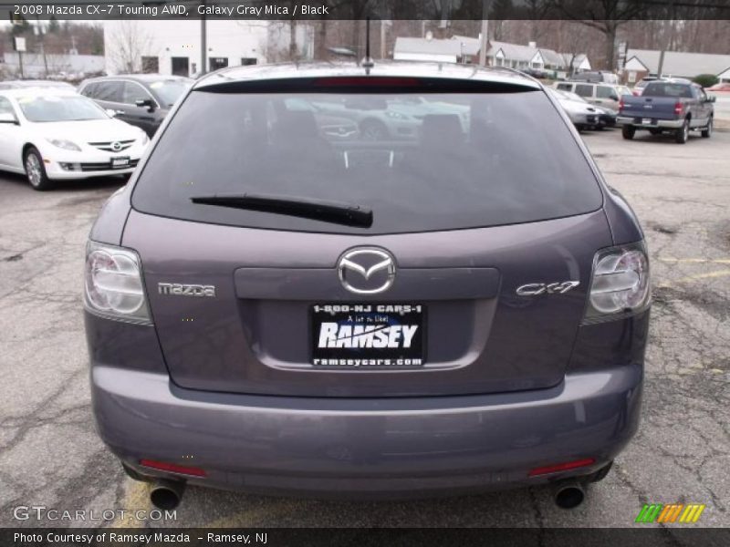 Galaxy Gray Mica / Black 2008 Mazda CX-7 Touring AWD