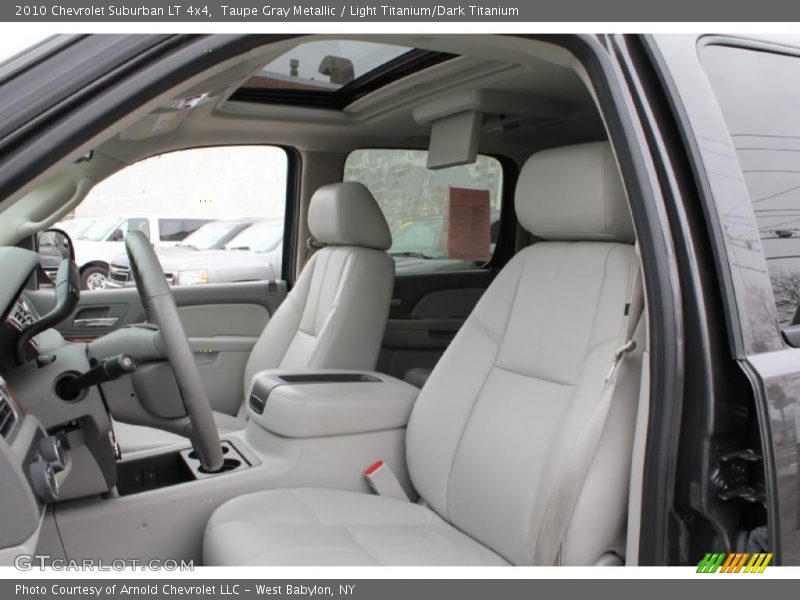 Taupe Gray Metallic / Light Titanium/Dark Titanium 2010 Chevrolet Suburban LT 4x4