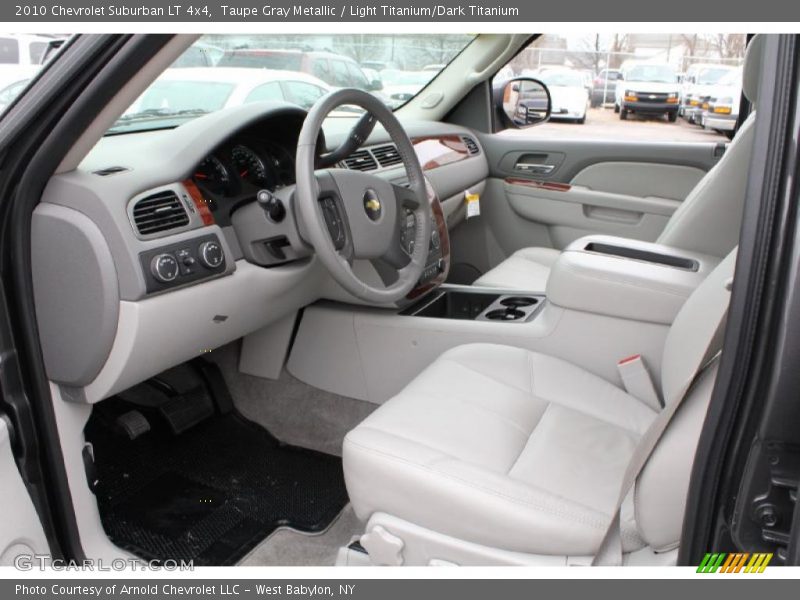 Taupe Gray Metallic / Light Titanium/Dark Titanium 2010 Chevrolet Suburban LT 4x4