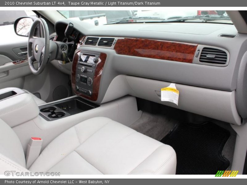 Taupe Gray Metallic / Light Titanium/Dark Titanium 2010 Chevrolet Suburban LT 4x4