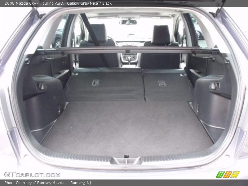 Galaxy Gray Mica / Black 2008 Mazda CX-7 Touring AWD