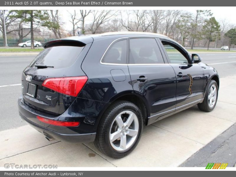 Deep Sea Blue Pearl Effect / Cinnamon Brown 2011 Audi Q5 2.0T quattro