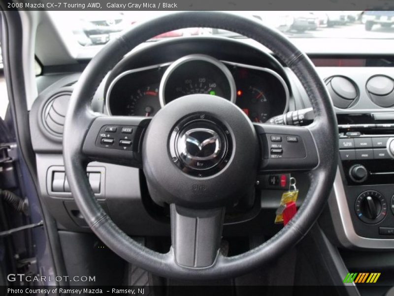 Galaxy Gray Mica / Black 2008 Mazda CX-7 Touring AWD