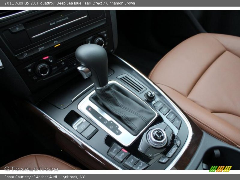 Deep Sea Blue Pearl Effect / Cinnamon Brown 2011 Audi Q5 2.0T quattro