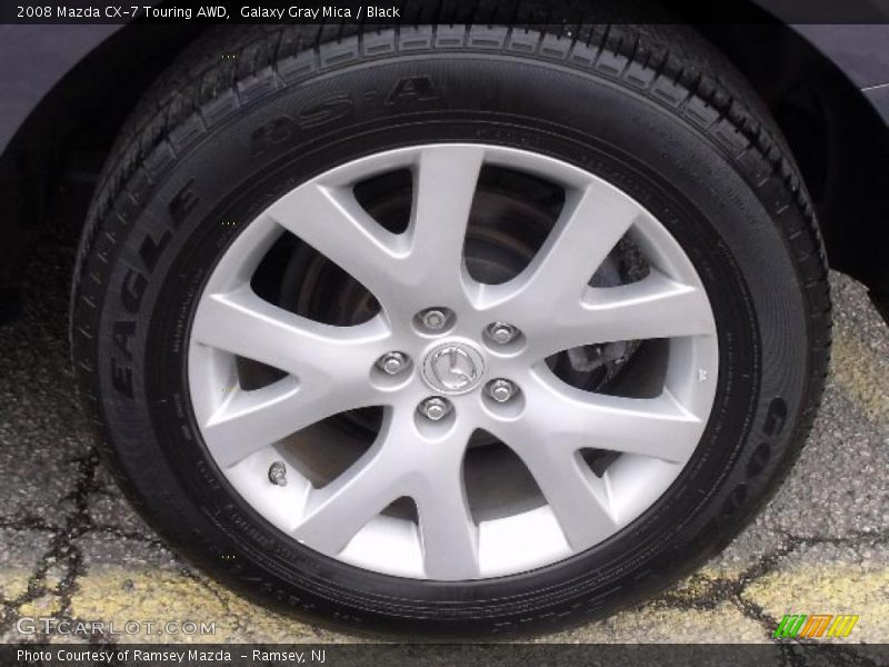 Galaxy Gray Mica / Black 2008 Mazda CX-7 Touring AWD
