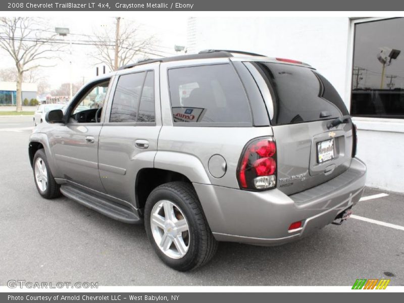 Graystone Metallic / Ebony 2008 Chevrolet TrailBlazer LT 4x4