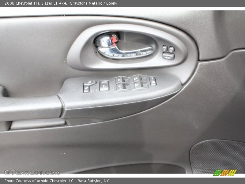 Graystone Metallic / Ebony 2008 Chevrolet TrailBlazer LT 4x4