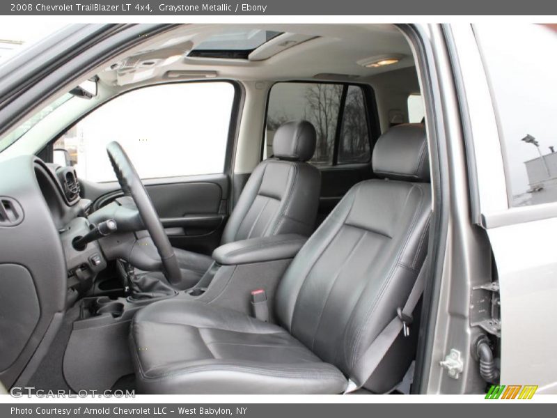 Graystone Metallic / Ebony 2008 Chevrolet TrailBlazer LT 4x4