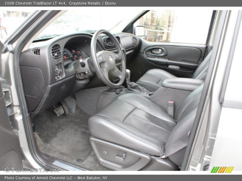 Graystone Metallic / Ebony 2008 Chevrolet TrailBlazer LT 4x4