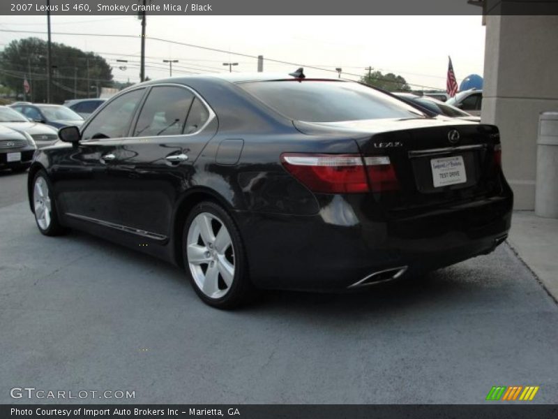 Smokey Granite Mica / Black 2007 Lexus LS 460