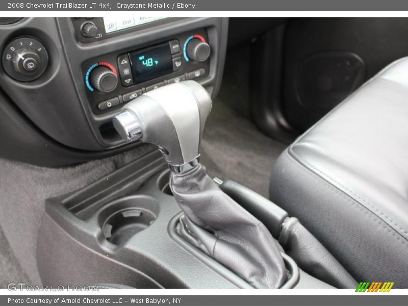 Graystone Metallic / Ebony 2008 Chevrolet TrailBlazer LT 4x4