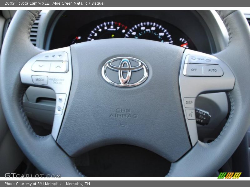 Aloe Green Metallic / Bisque 2009 Toyota Camry XLE