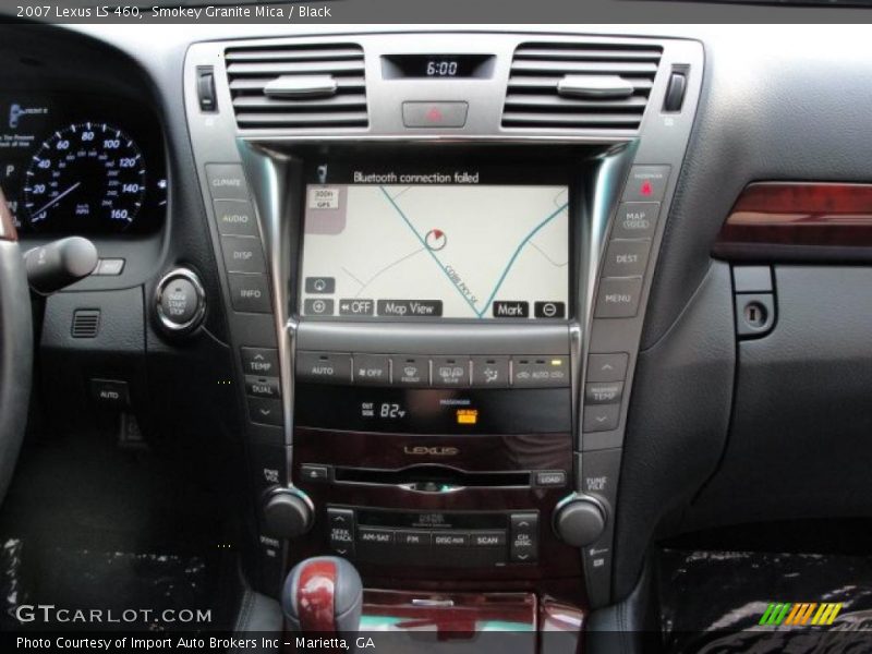 Smokey Granite Mica / Black 2007 Lexus LS 460