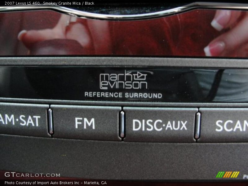 Smokey Granite Mica / Black 2007 Lexus LS 460