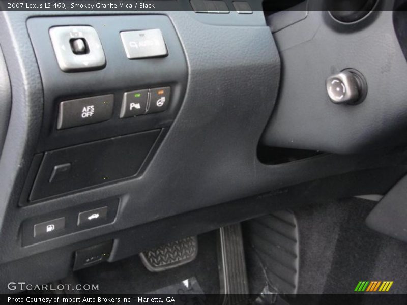 Smokey Granite Mica / Black 2007 Lexus LS 460