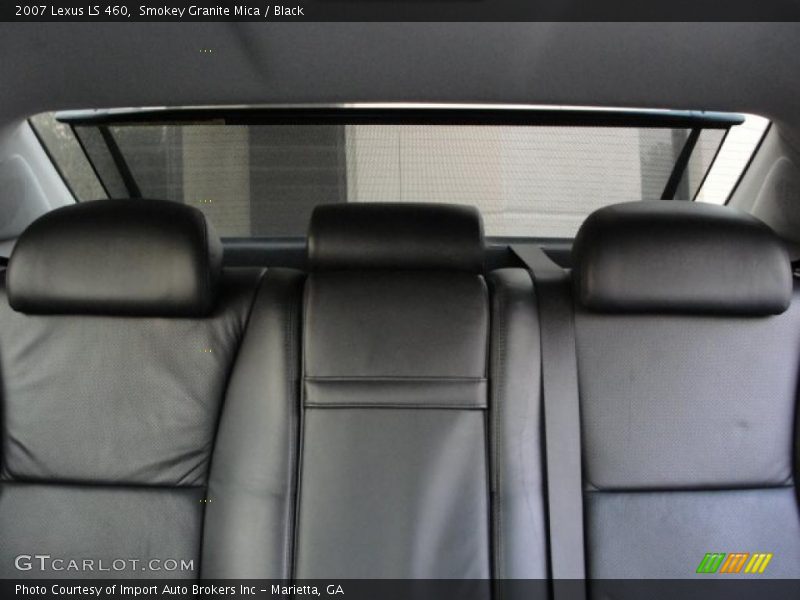 Smokey Granite Mica / Black 2007 Lexus LS 460