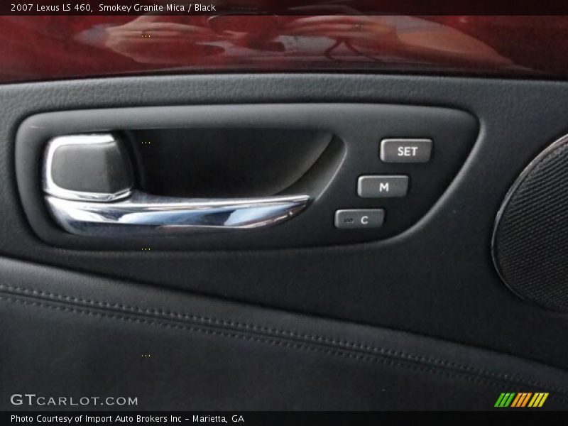 Smokey Granite Mica / Black 2007 Lexus LS 460
