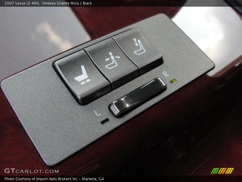 Smokey Granite Mica / Black 2007 Lexus LS 460