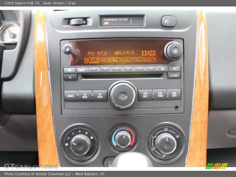 Controls of 2006 VUE V6