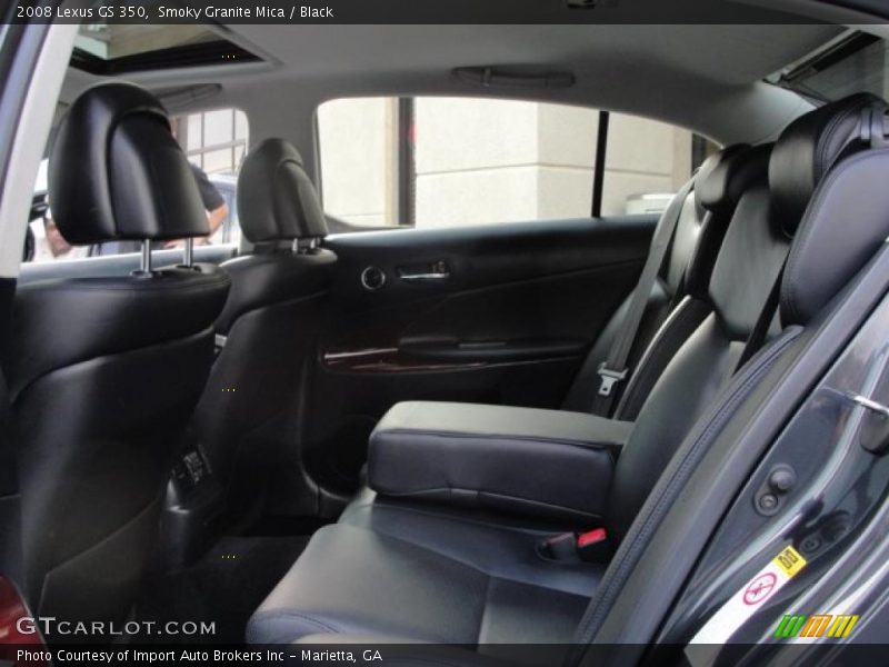 Smoky Granite Mica / Black 2008 Lexus GS 350