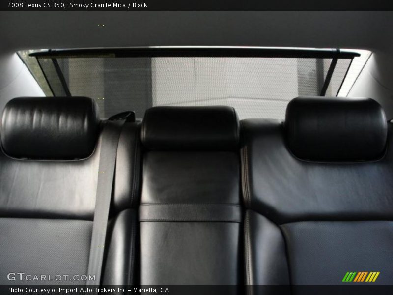 Smoky Granite Mica / Black 2008 Lexus GS 350