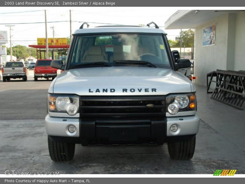 Zambezi Silver / Alpaca Beige 2003 Land Rover Discovery SE