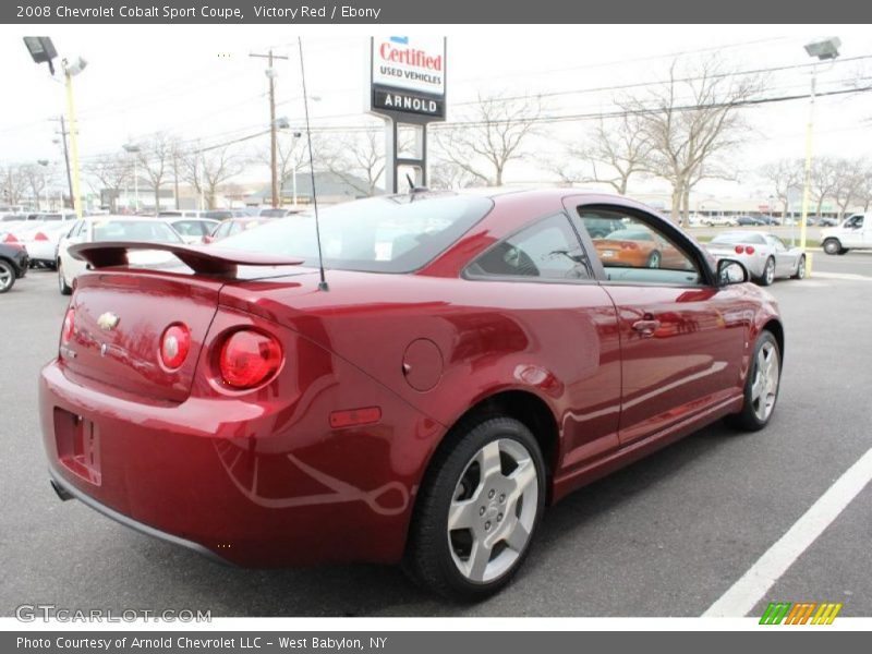 Victory Red / Ebony 2008 Chevrolet Cobalt Sport Coupe