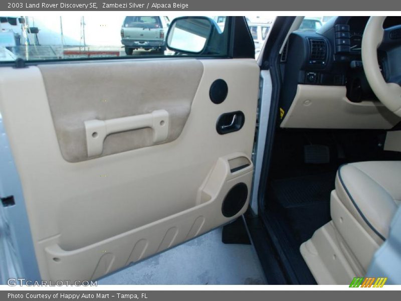 Zambezi Silver / Alpaca Beige 2003 Land Rover Discovery SE