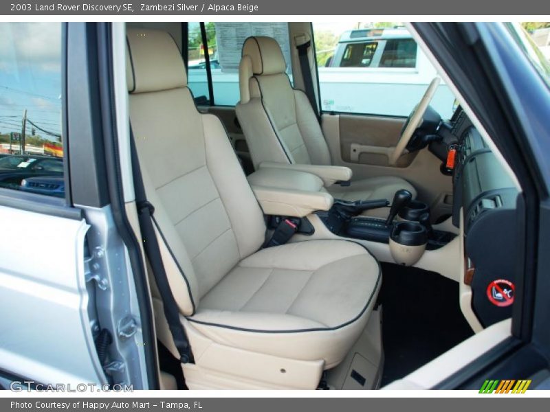 Zambezi Silver / Alpaca Beige 2003 Land Rover Discovery SE