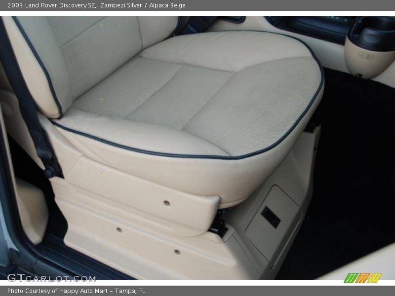 Zambezi Silver / Alpaca Beige 2003 Land Rover Discovery SE