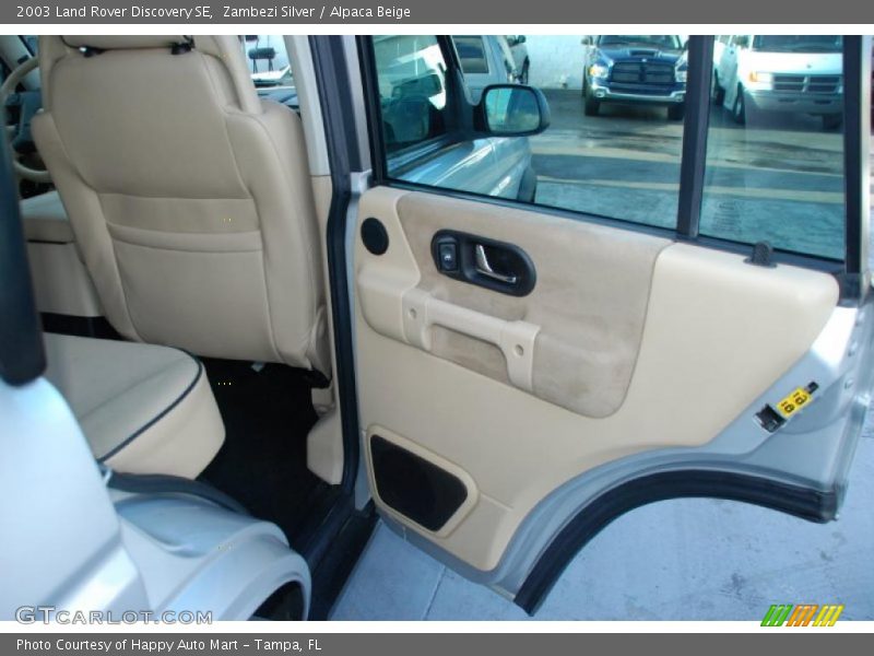 Zambezi Silver / Alpaca Beige 2003 Land Rover Discovery SE