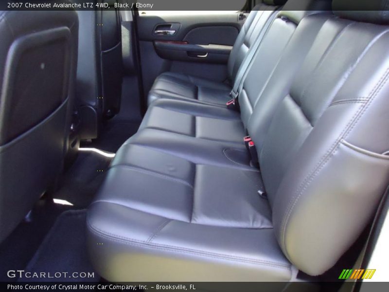 Black / Ebony 2007 Chevrolet Avalanche LTZ 4WD