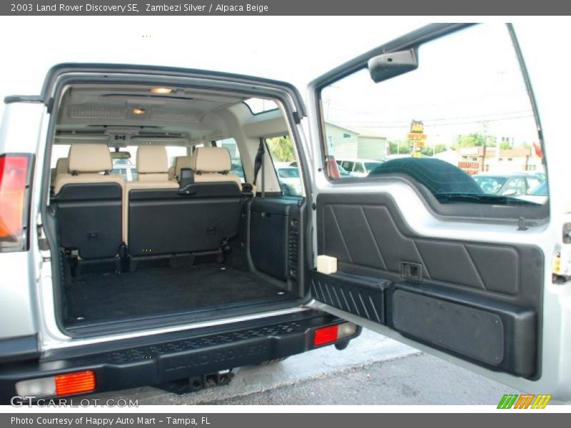 Zambezi Silver / Alpaca Beige 2003 Land Rover Discovery SE