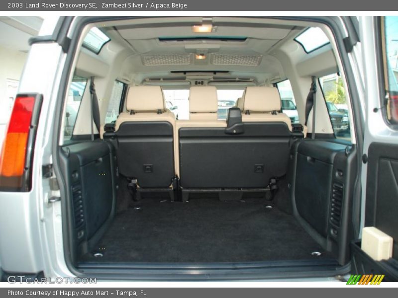 Zambezi Silver / Alpaca Beige 2003 Land Rover Discovery SE