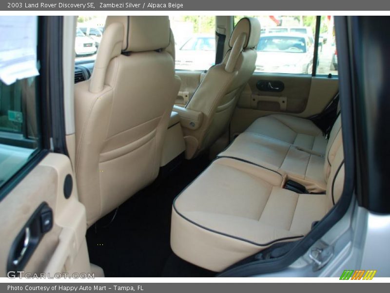 Zambezi Silver / Alpaca Beige 2003 Land Rover Discovery SE