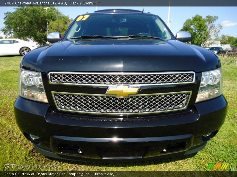 Black / Ebony 2007 Chevrolet Avalanche LTZ 4WD