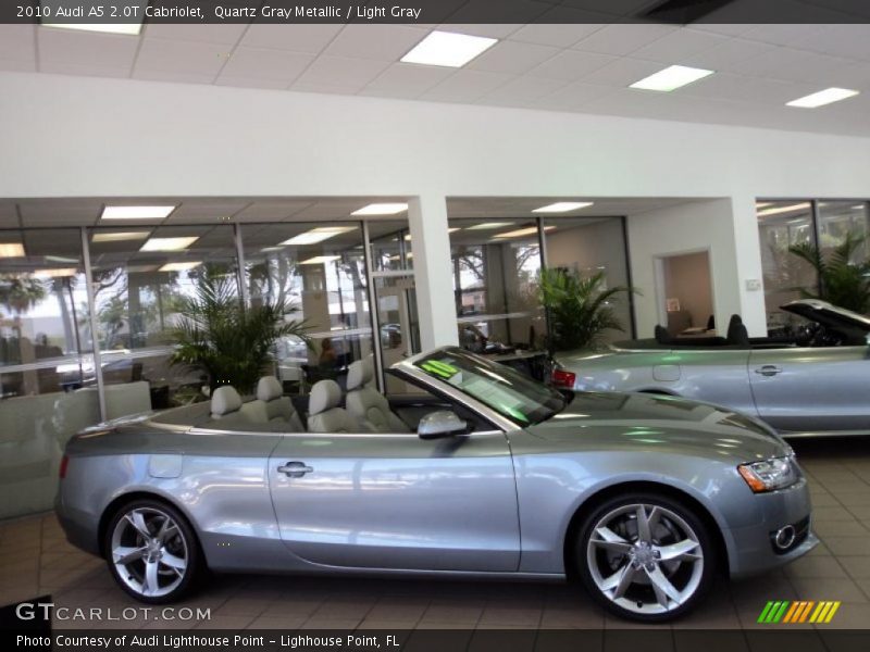  2010 A5 2.0T Cabriolet Quartz Gray Metallic