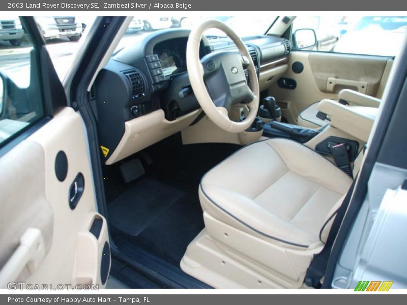 Zambezi Silver / Alpaca Beige 2003 Land Rover Discovery SE