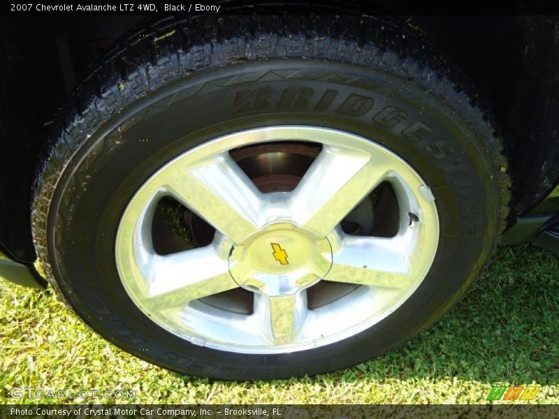 Black / Ebony 2007 Chevrolet Avalanche LTZ 4WD