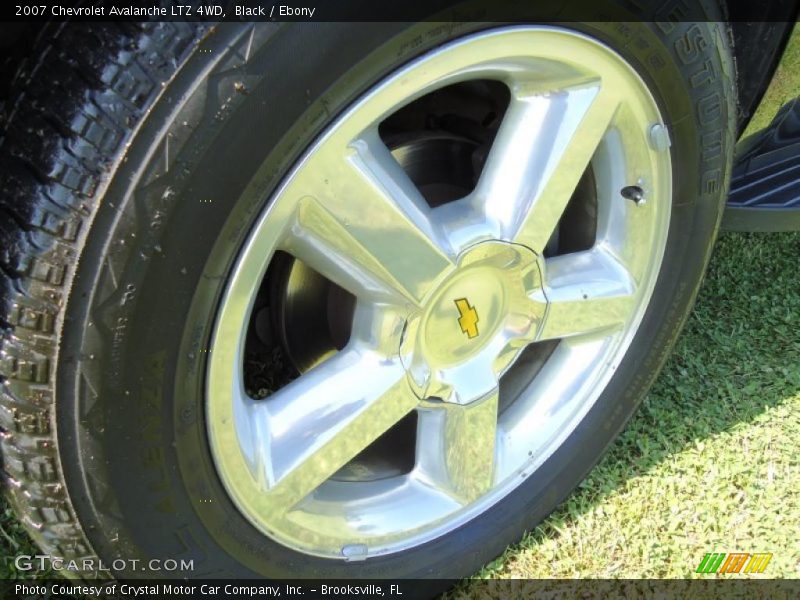 Black / Ebony 2007 Chevrolet Avalanche LTZ 4WD