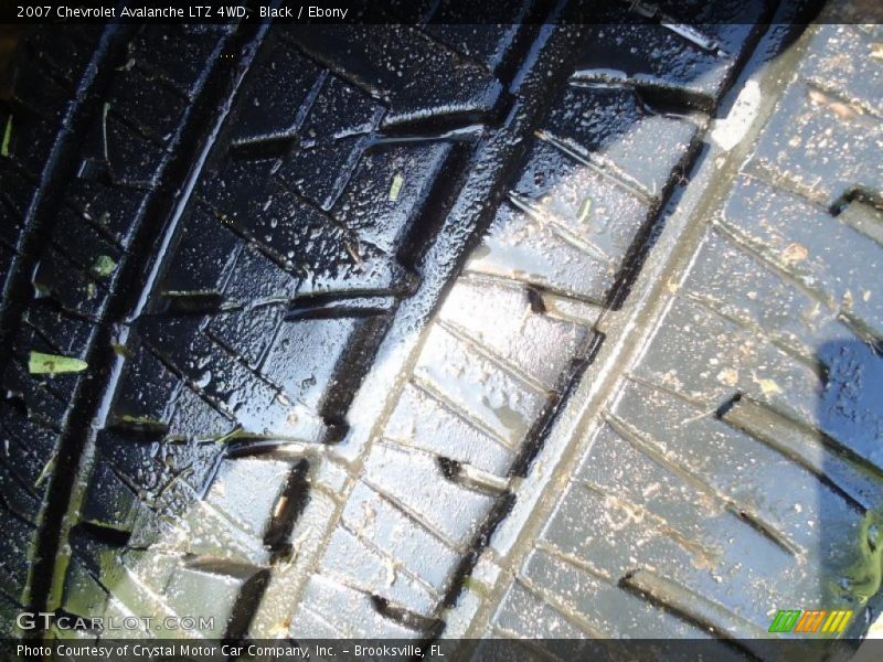 Black / Ebony 2007 Chevrolet Avalanche LTZ 4WD