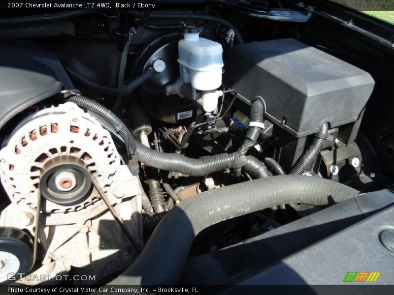 Black / Ebony 2007 Chevrolet Avalanche LTZ 4WD