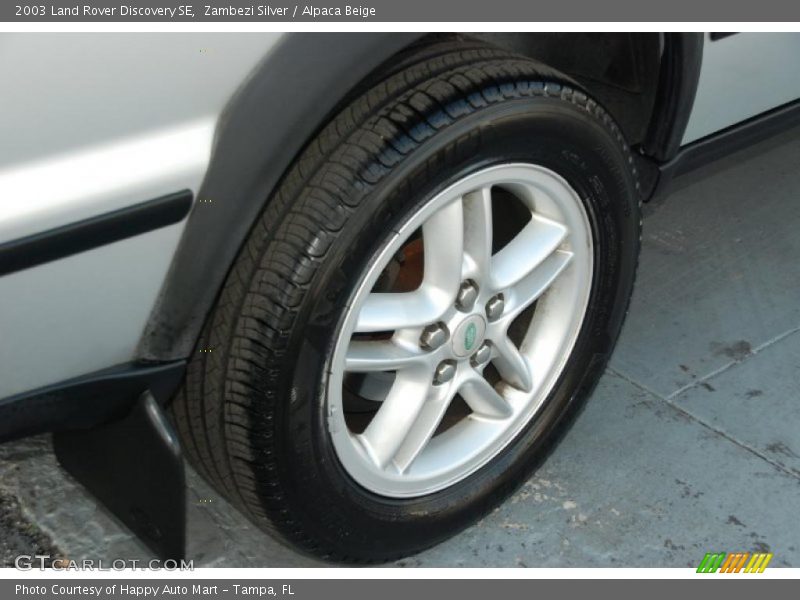 Zambezi Silver / Alpaca Beige 2003 Land Rover Discovery SE
