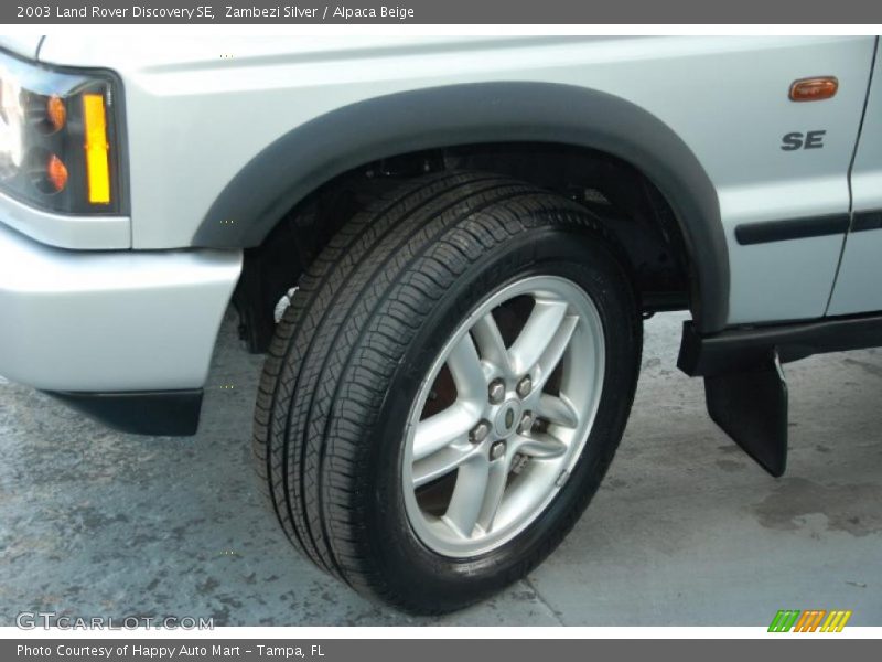 Zambezi Silver / Alpaca Beige 2003 Land Rover Discovery SE
